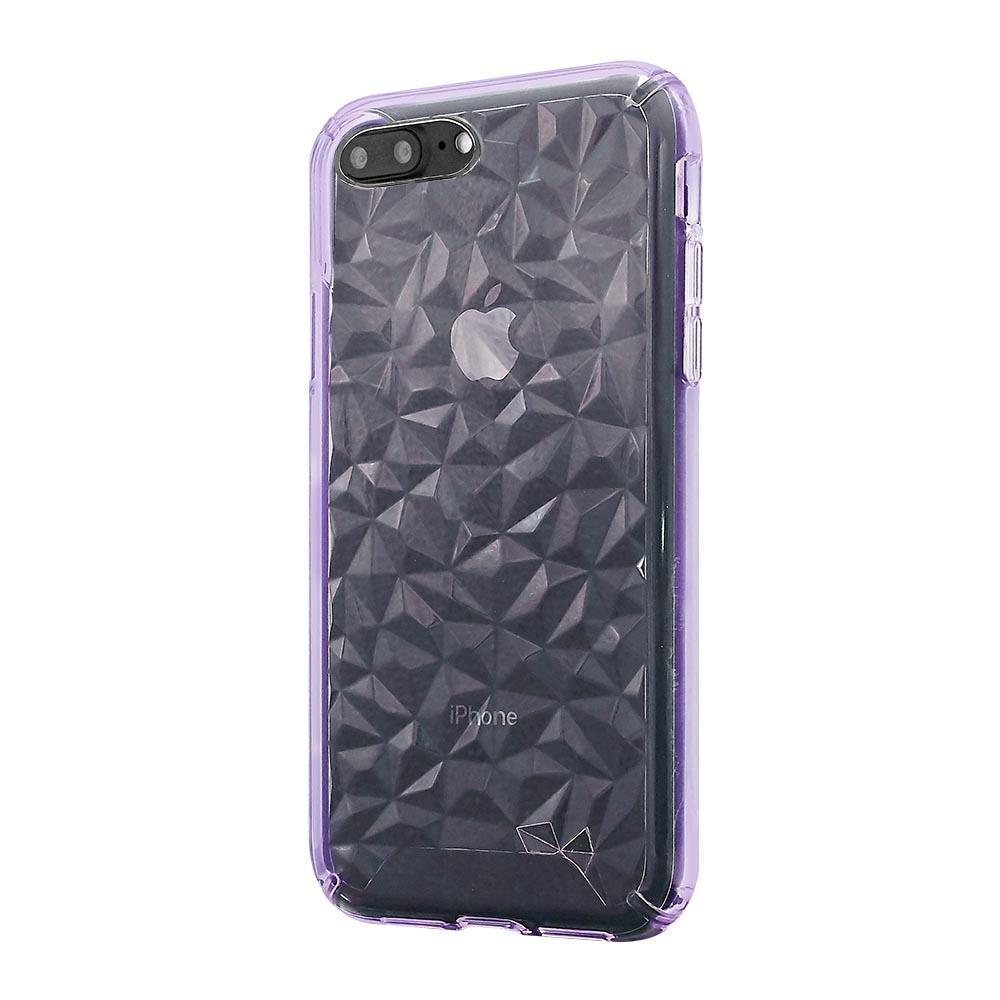 3D Crystal Case  for iPhone 7/8 Plus - Purple