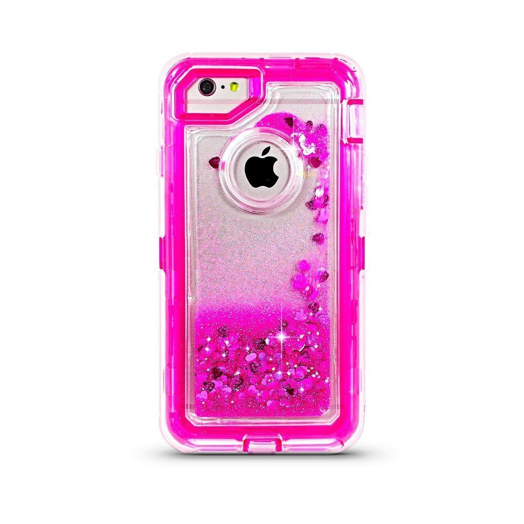 Liquid Protector Case  for iPhone 7/8 Plus - Hot Pink