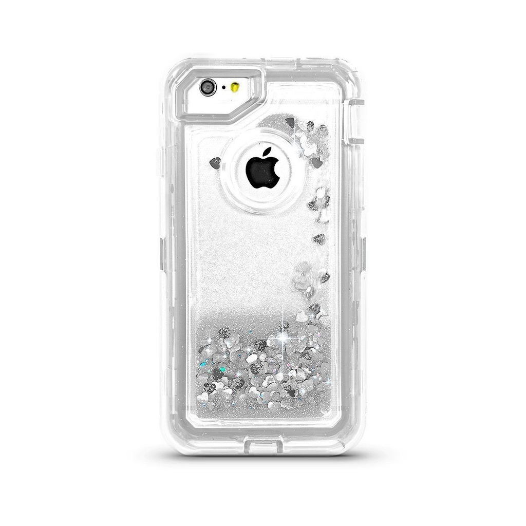 Liquid Protector Case  for iPhone 7/8 Plus - Silver
