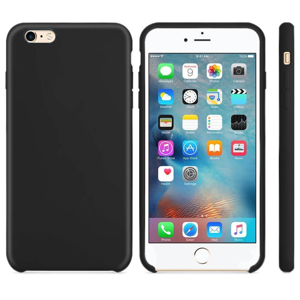 Premium Silicone Case for iPhone 7/8 - Black