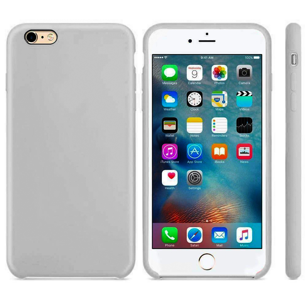 Premium Silicone Case for iPhone 7/8 - Gray