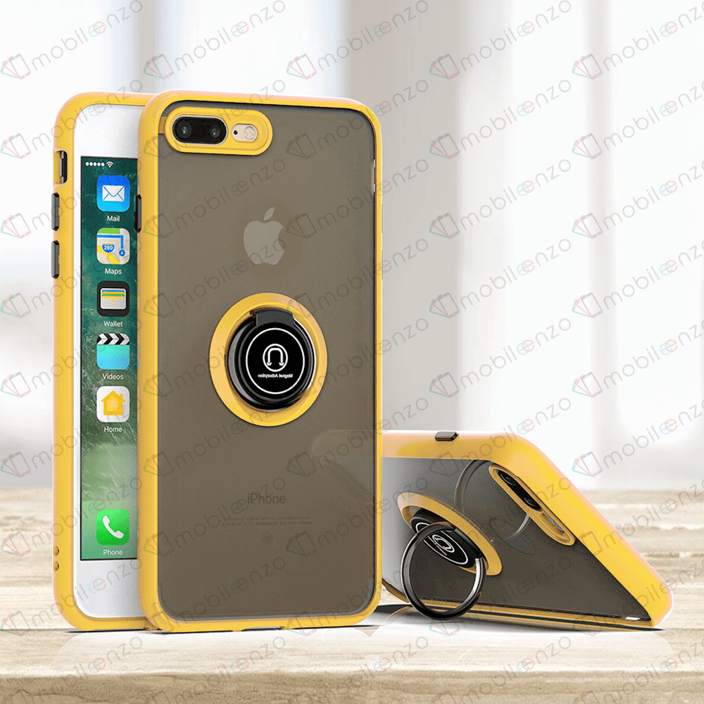 Matte Ring Case  for iPhone 7/8 Plus - Yellow