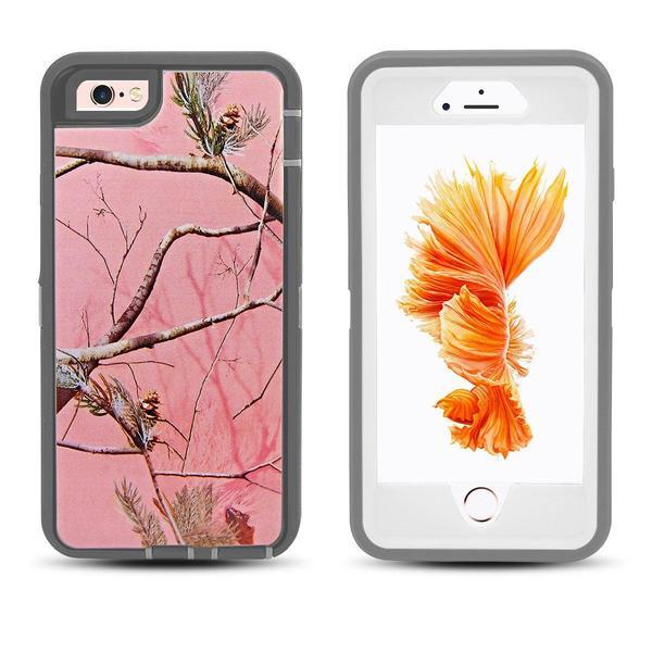 DualPro Protector Case  for iPhone 7/8 Plus - Camouflage Pink