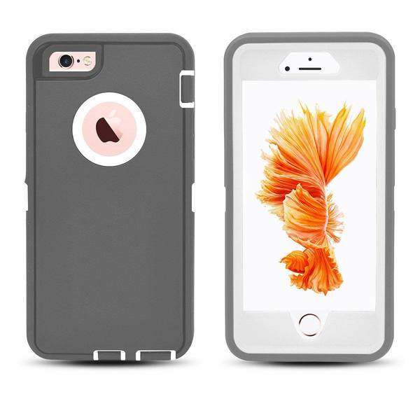 DualPro Protector Case  for iPhone 7/8 Plus - Gray & White