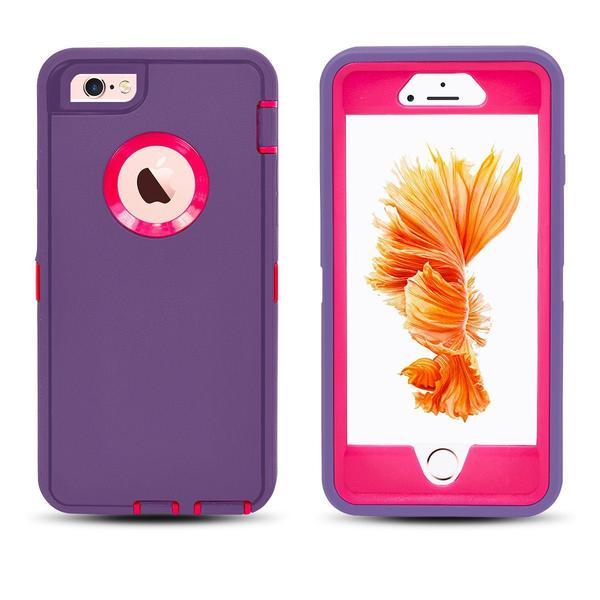 DualPro Protector Case  for iPhone 7/8 Plus - Purple & Pink