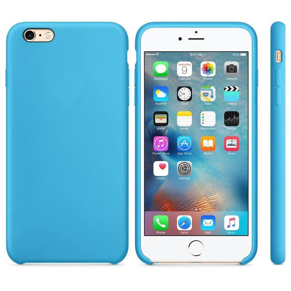 Premium Silicone Case for iPhone 7/8 Plus - Blue