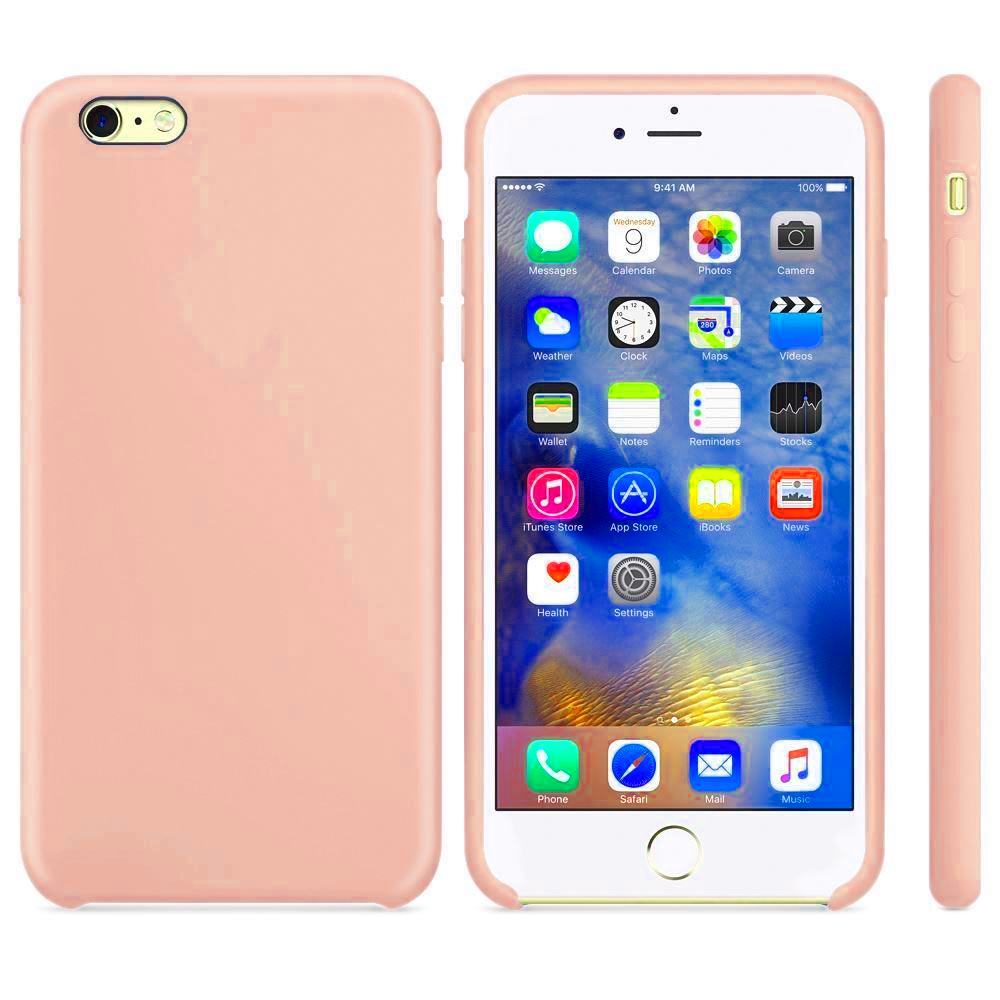 Premium Silicone Case for iPhone 7/8 Plus - Rose Gold