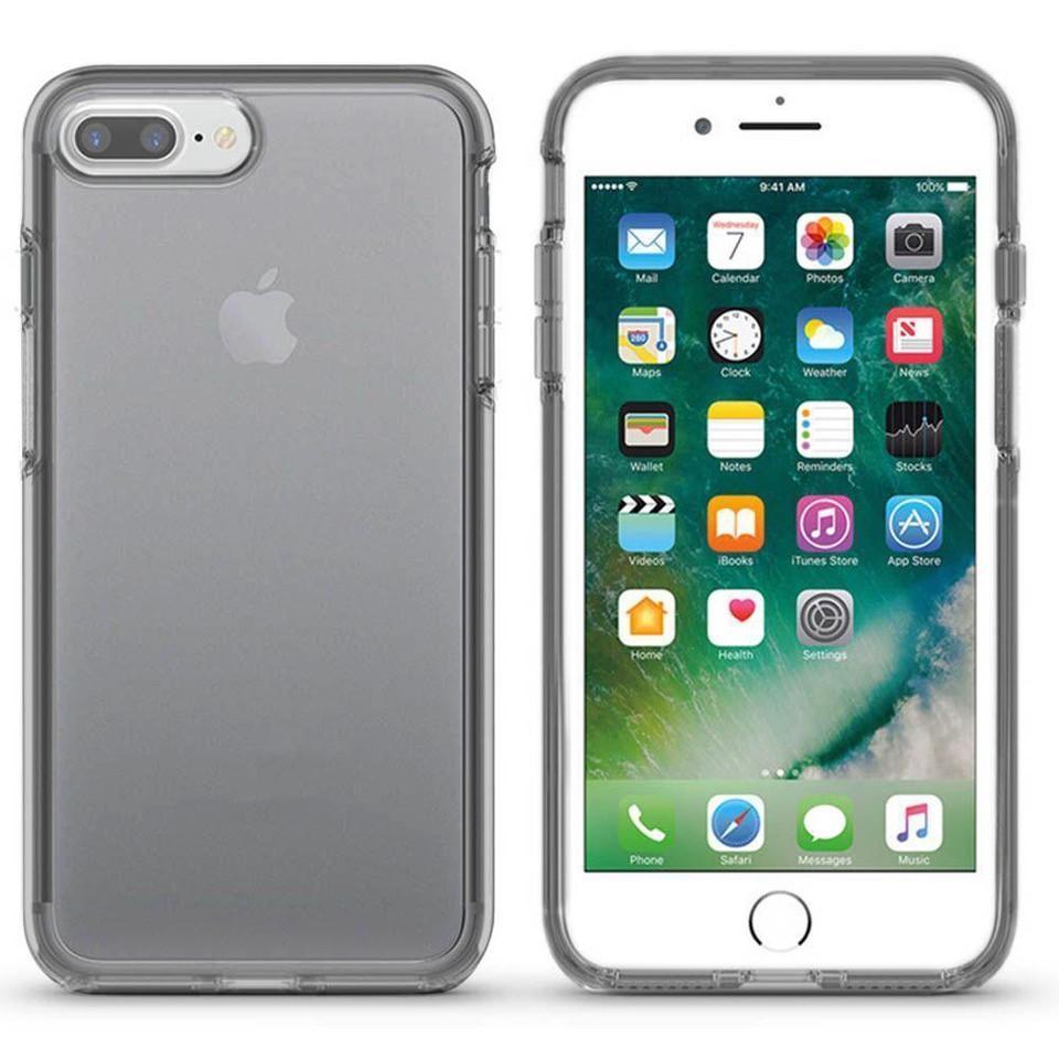 Transparent Color Case  for iPhone 7/8 Plus - Black