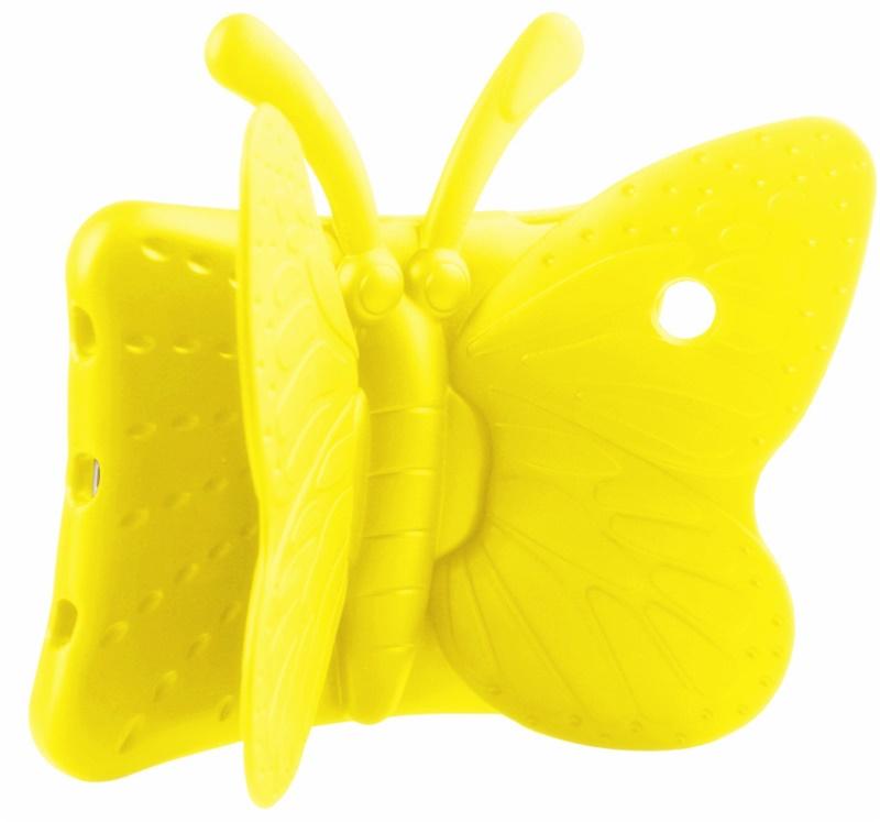 Butterfly Case  for iPad Air 1/Air 2/ 9.7/iPad 5 /iPad 6 - Yellow