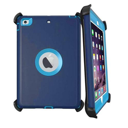 DualPro Protector Case  for iPad Mini 4 - Dark Blue & Blue