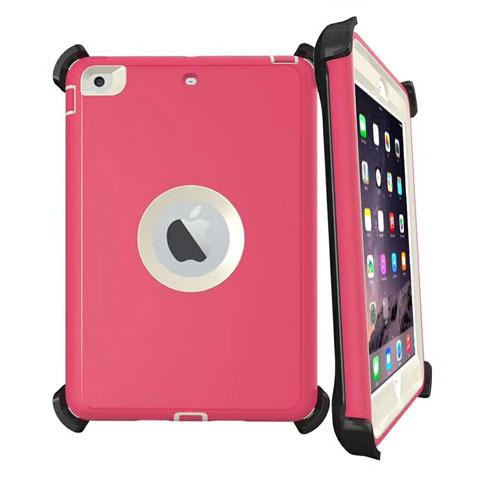 DualPro Protector Case  for iPad Mini 4 - Pink & White