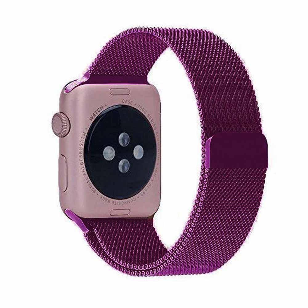 Stainless Steel Band for iWatch 38/40/41mm - Magenta