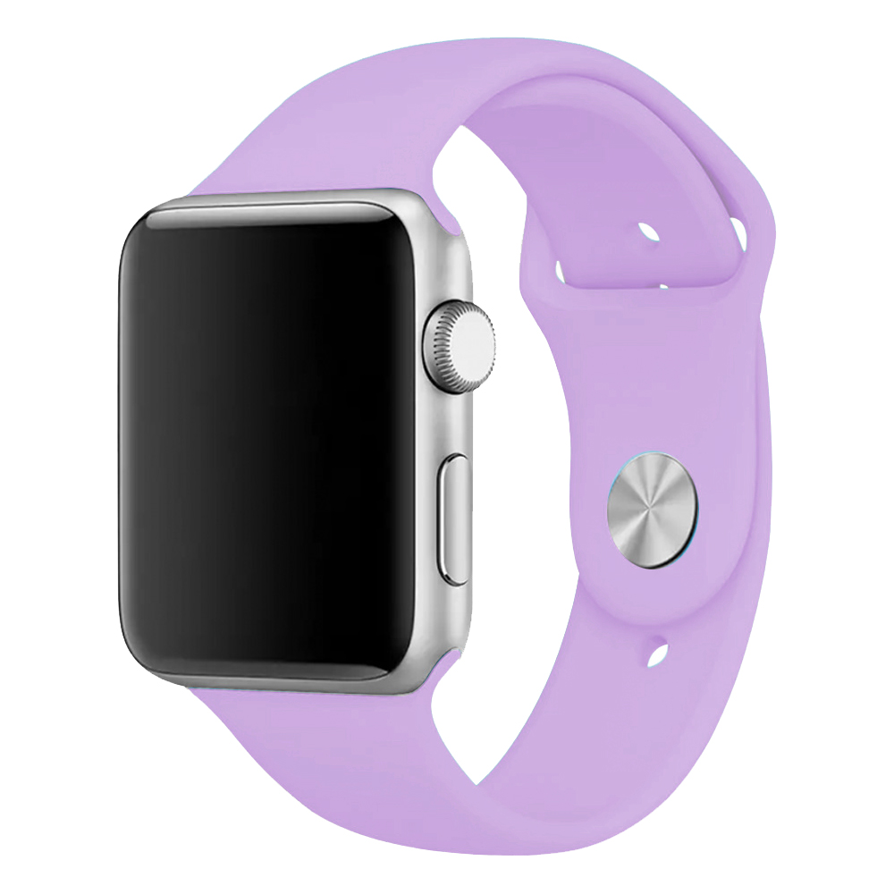 Premium Slicone Band for iWatch 42/44/45/49mm - Lilac