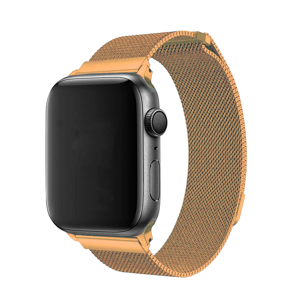 Stainless Steel Band for iWatch 42/44/45/49mm - Champaing Gold
