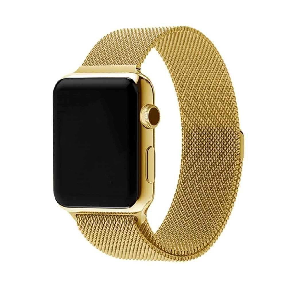 Stainless Steel Band for iWatch 42/44/45/49mm - Gold