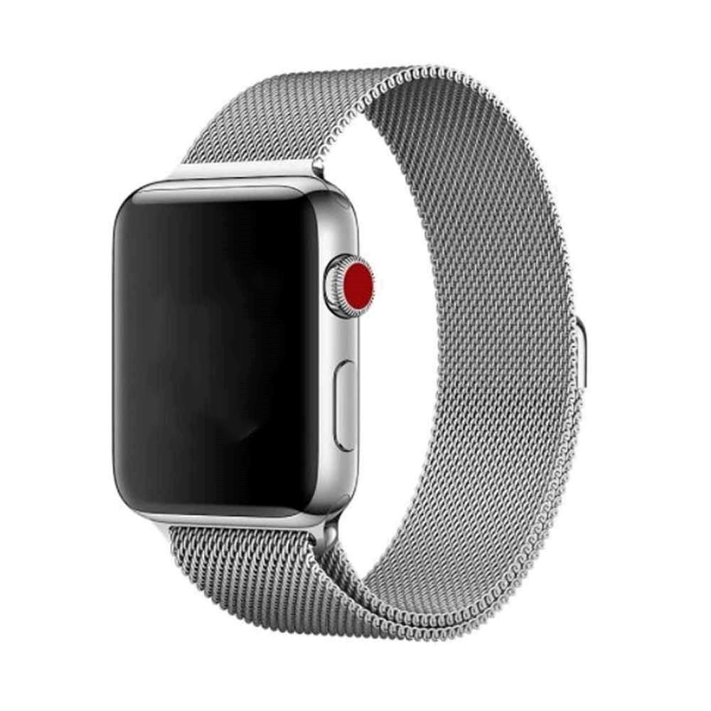 Stainless Steel Band for iWatch 42/44/45/49mm - Silver
