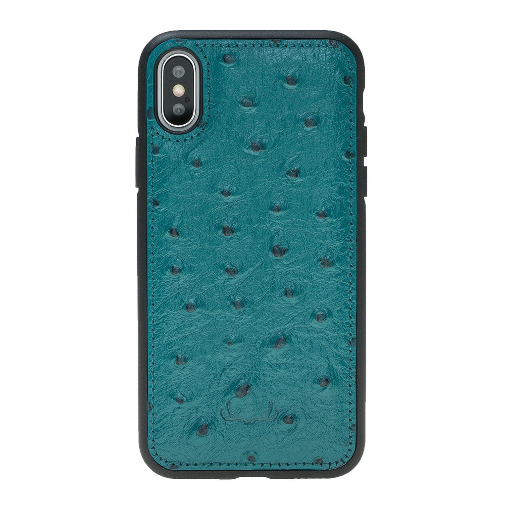 BNT Flex Cover Ostrich for iPhone X/Xs - Turquoise