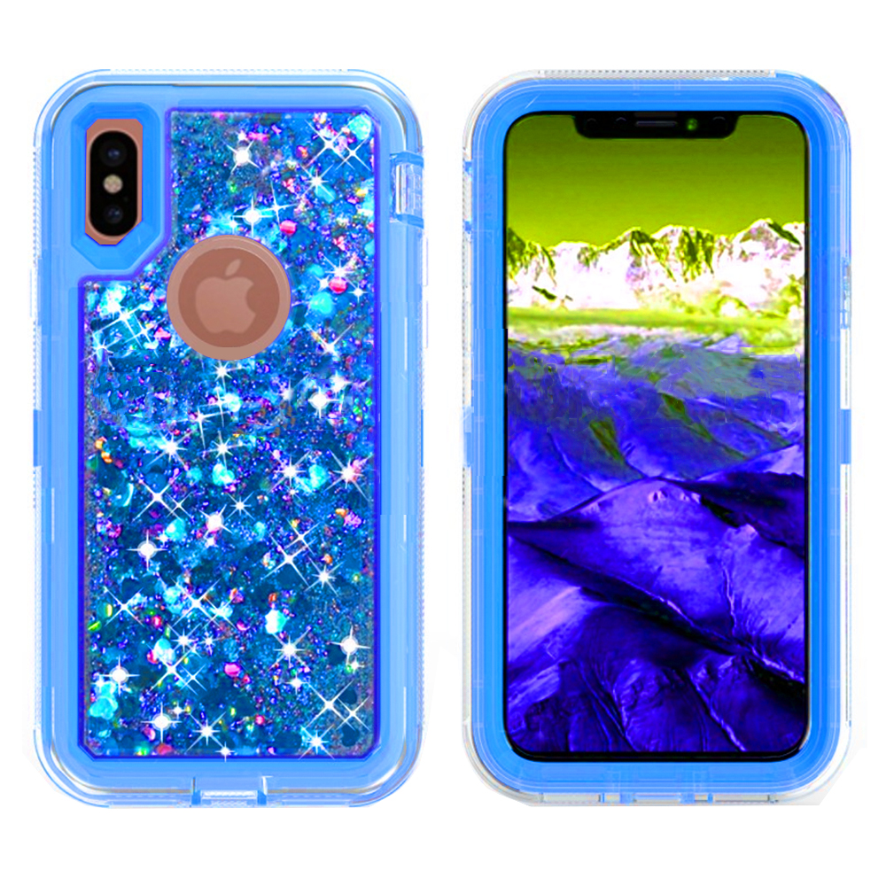 Liquid Protector Case  for iPhone X/Xs - Blue