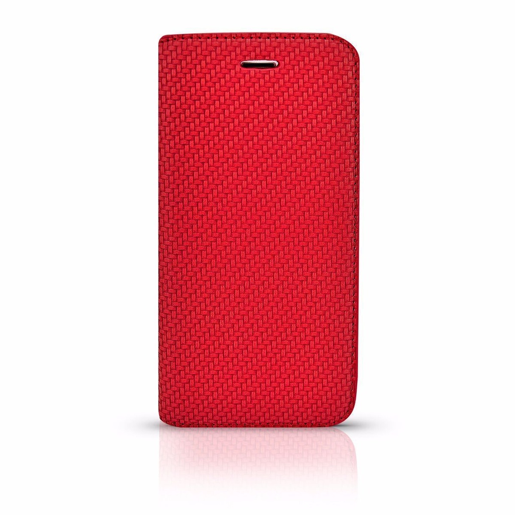 [CS-IX-ML-RD] Mat Leather Case  for iPhone X/Xs - Red