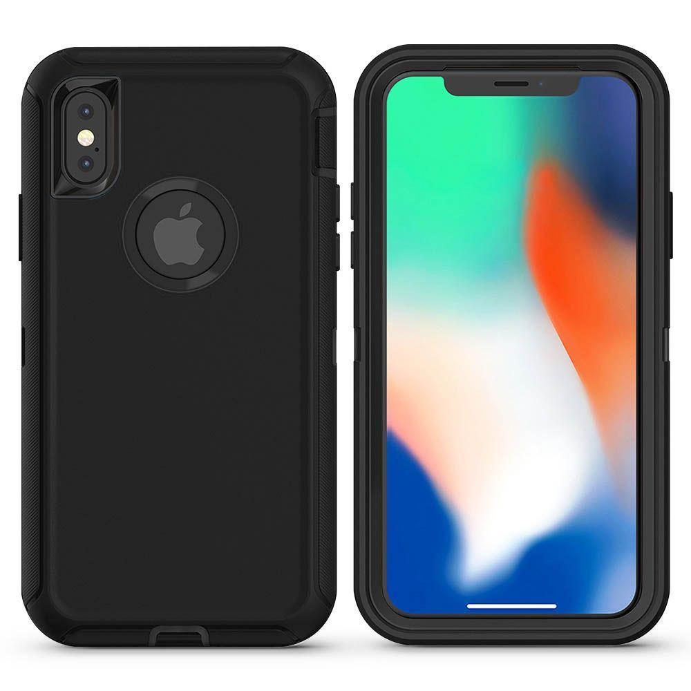 [CS-IX-OBD-BK] DualPro Protector Case  for iPhone X/Xs - Black
