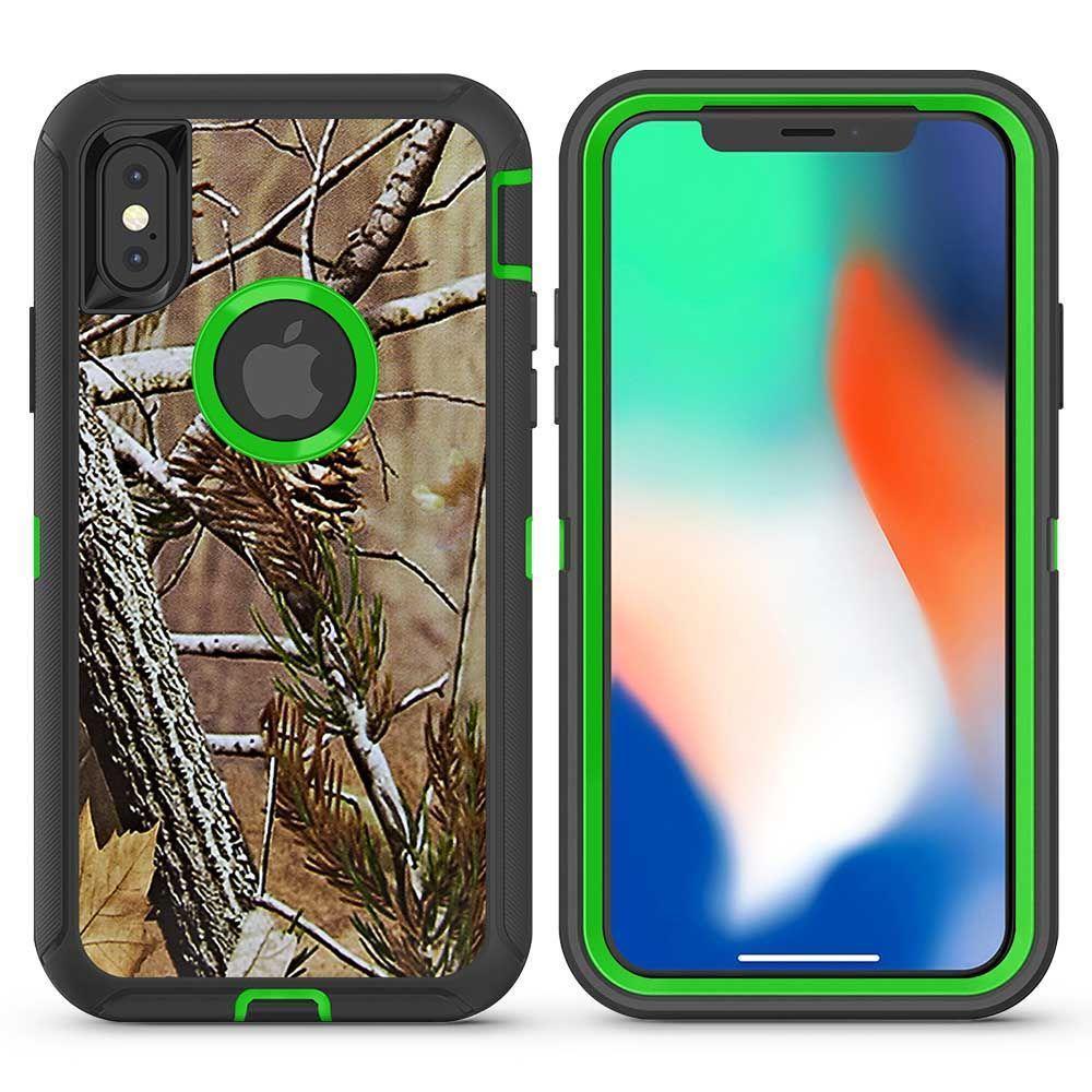 DualPro Protector Case  for iPhone X/Xs - Camouflage Green
