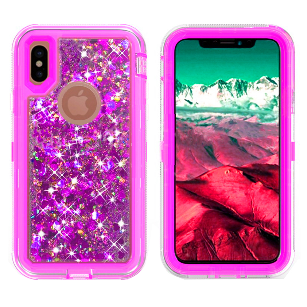 Liquid Protector Case  for iPhone XR - Hot Pink