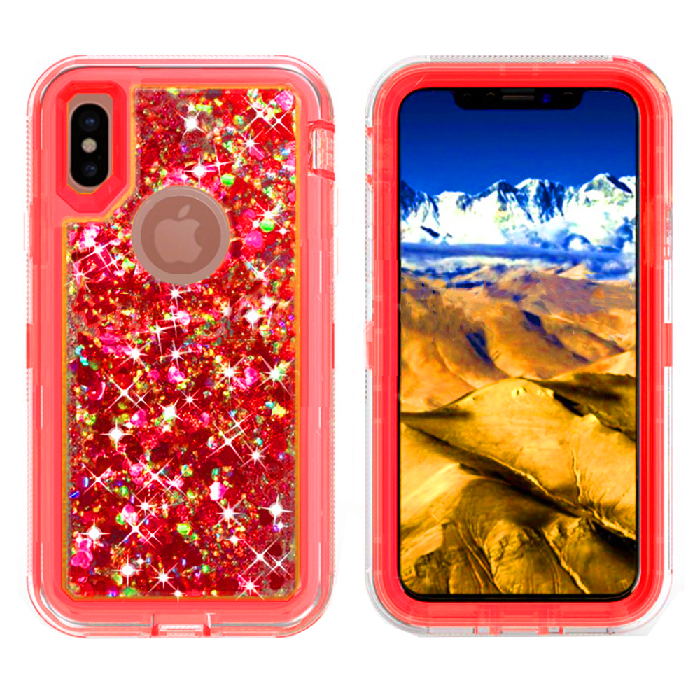 Liquid Protector Case  for iPhone XR - Red