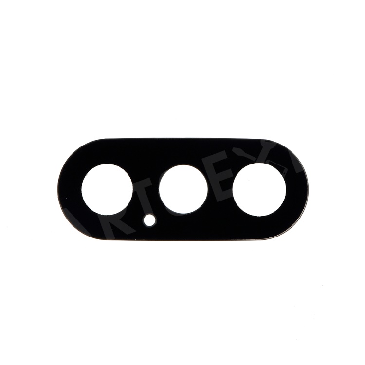 Back Camera Lens (Glass Only) With Adhesive For iPhone X  (Premium)