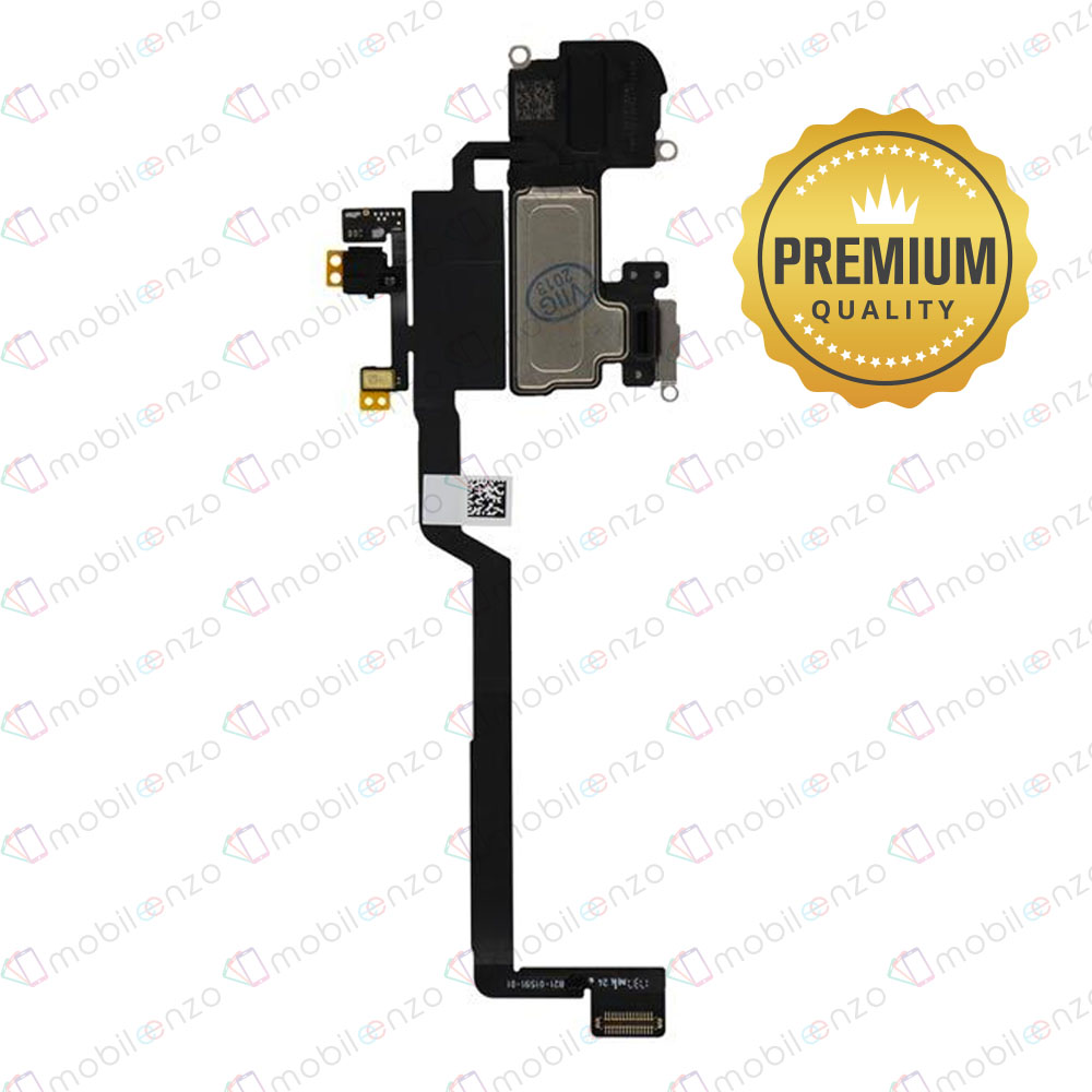 Earpiece Speaker And Proximity Sensor With Flex Cable For iPhone X (Warning: Soldering Required For Face ID (Premium)