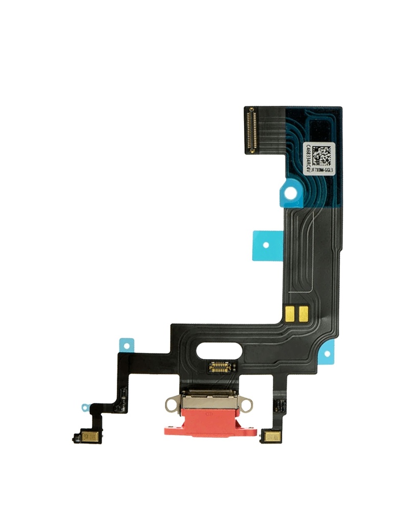 Charging Port Flex Cable For iPhone XR - Coral (Premium)