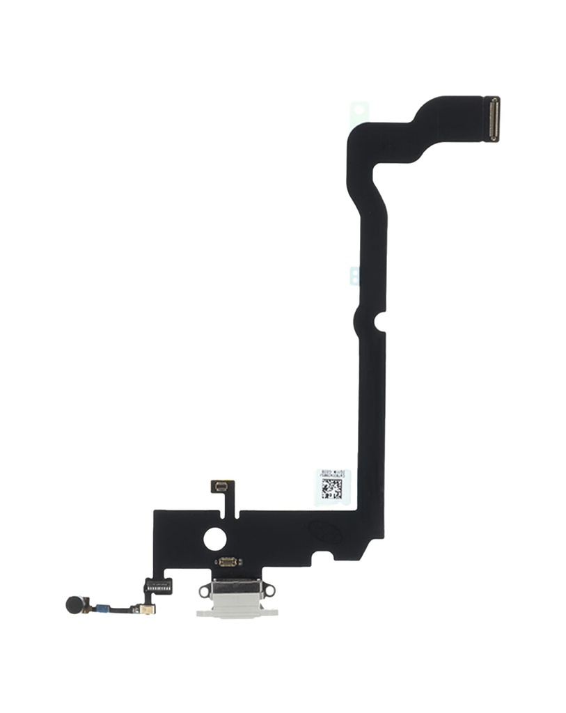 Charging Port Flex Cable For iPhone XS Max - Silver (Premium)
