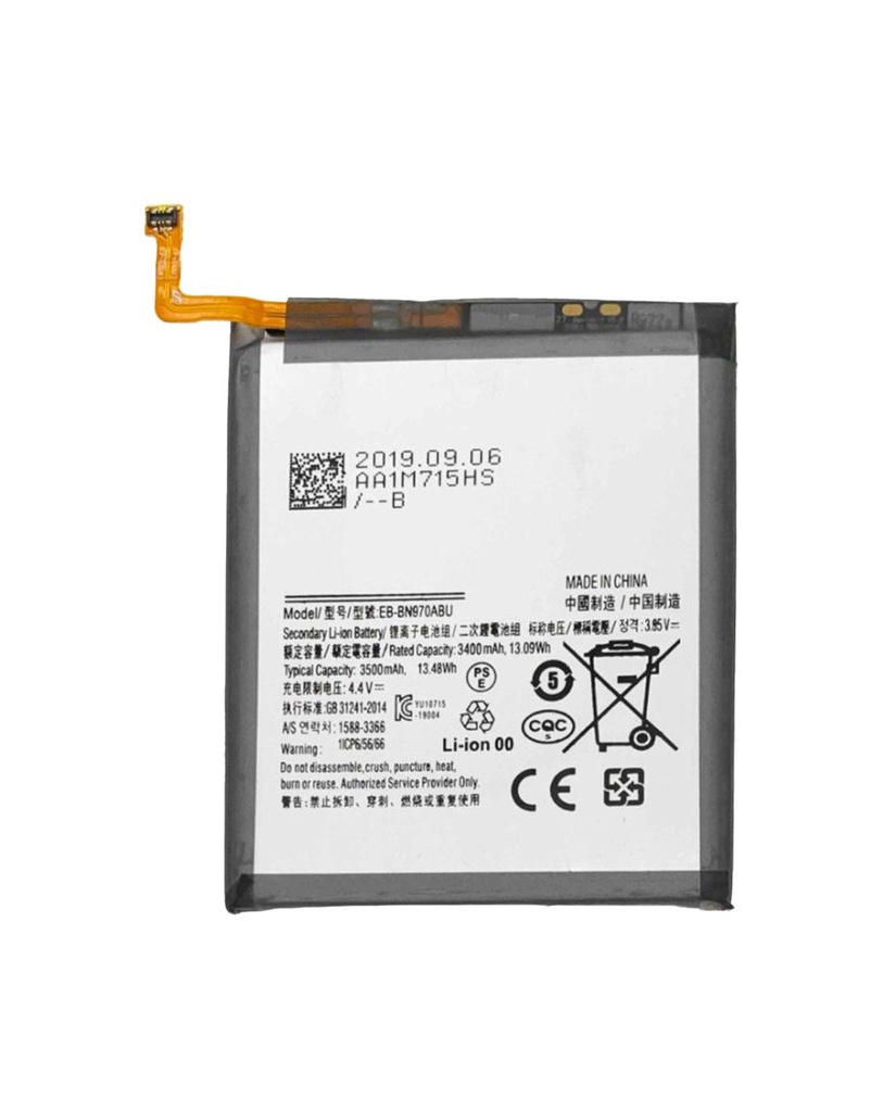 Battery For Samsung Galaxy Note 10 (US Model) (EB-BN970ABU) (Ground Shipping Only)