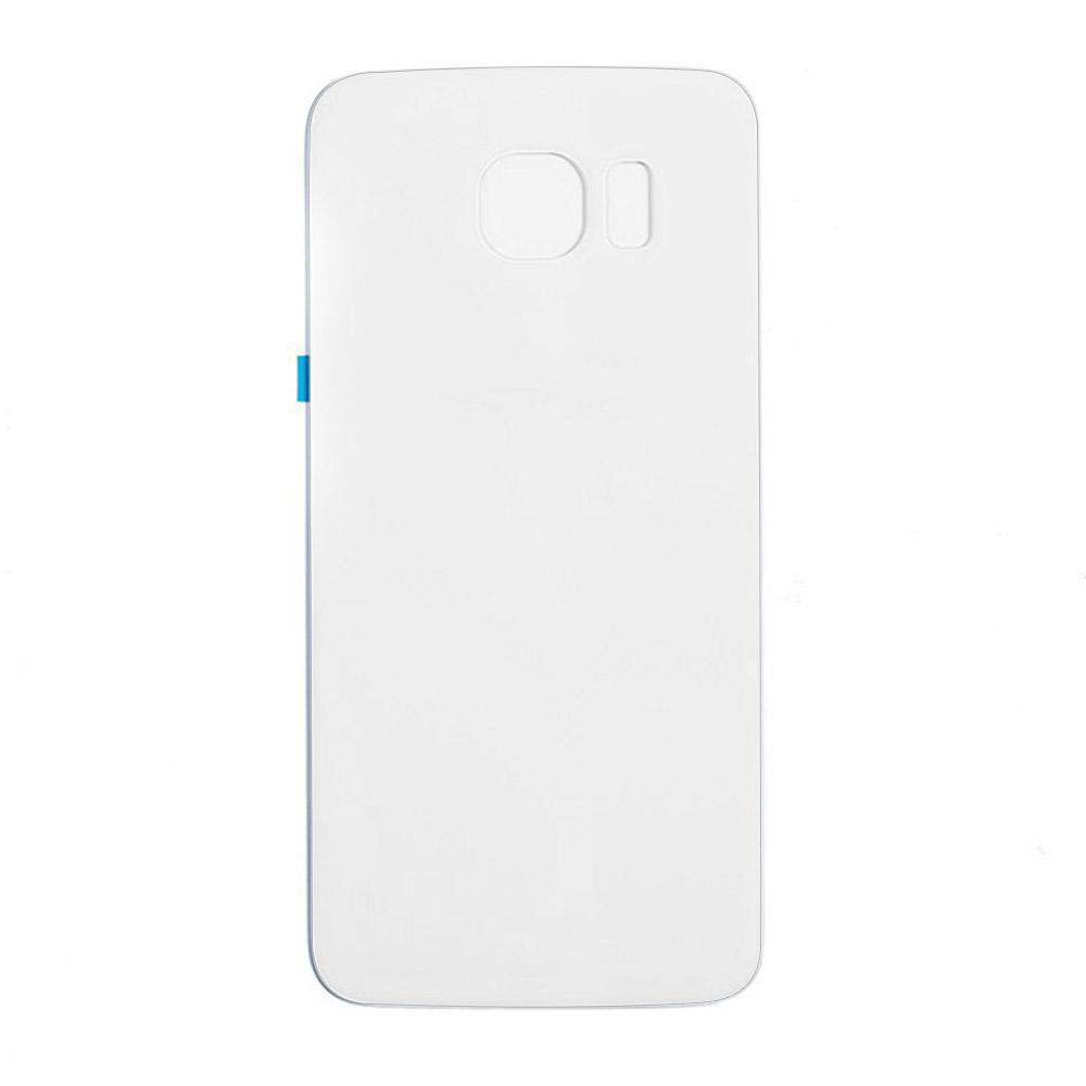 Back Cover Glass for Samsung Galaxy S6 White