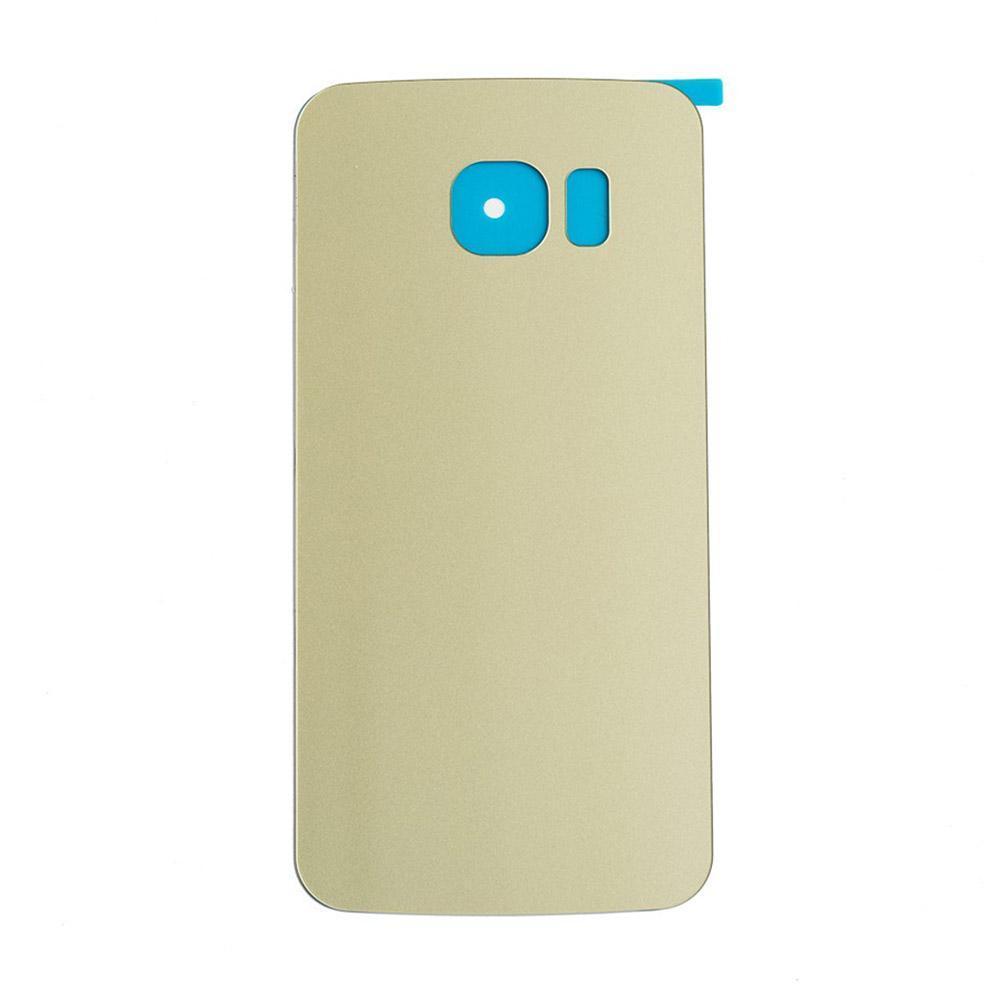 Back Cover Glass for Samsung Galaxy S6E (No Logo) - Gold