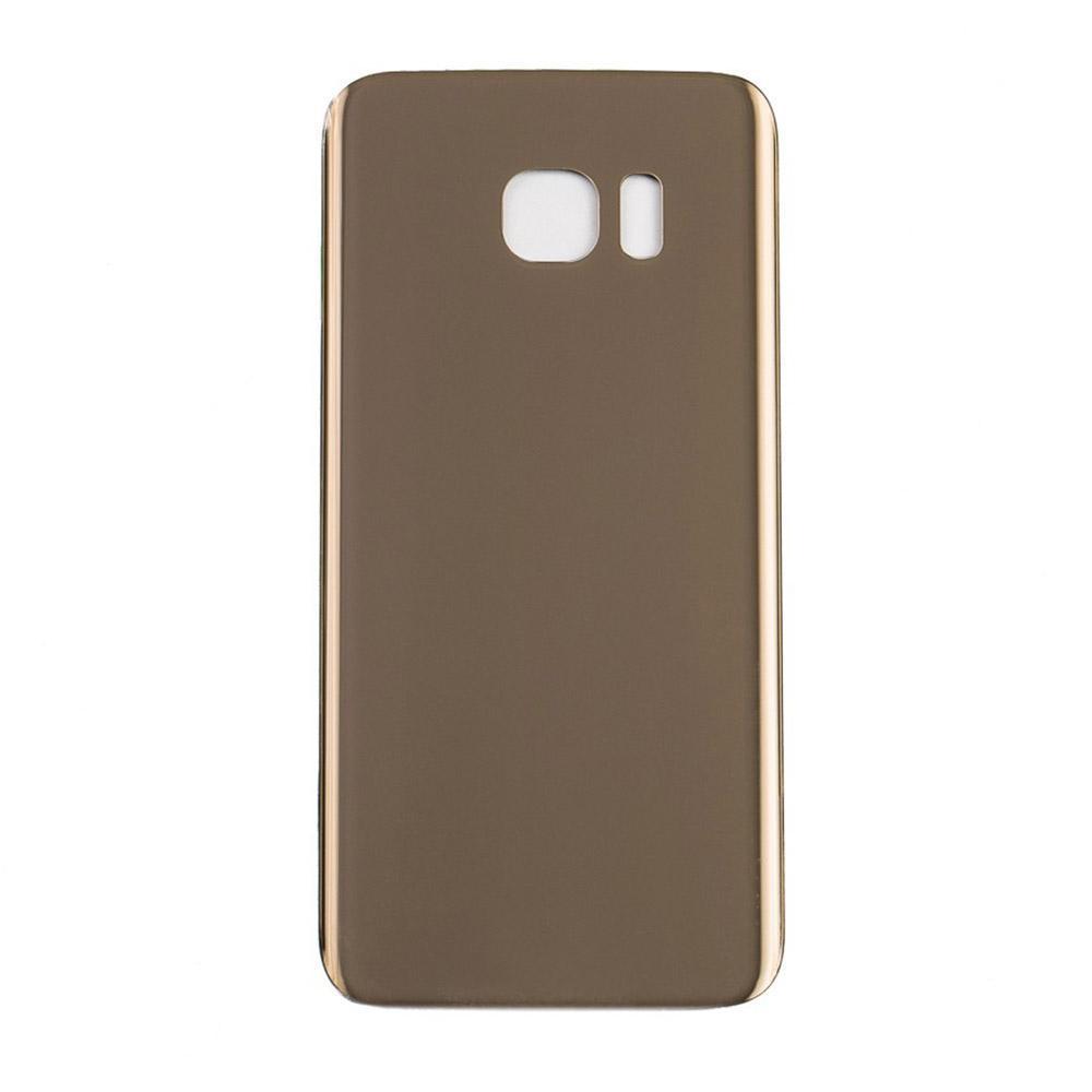 Back Cover Glass For Samsung Galaxy S7E (No Logo) - Gold