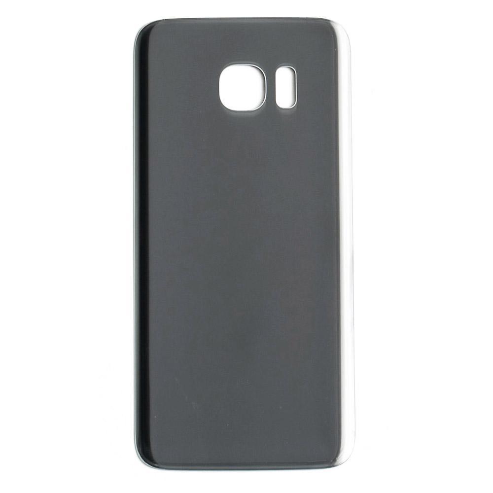 Back Cover Glass For Samsung Galaxy S7E (No Logo) - Silver