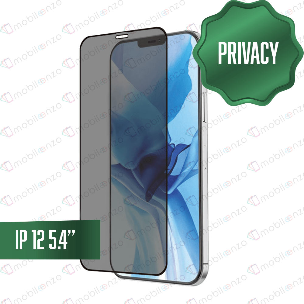 Privacy Clear Tempered Glass for iPhone 12 Mini (5.4") - Regular