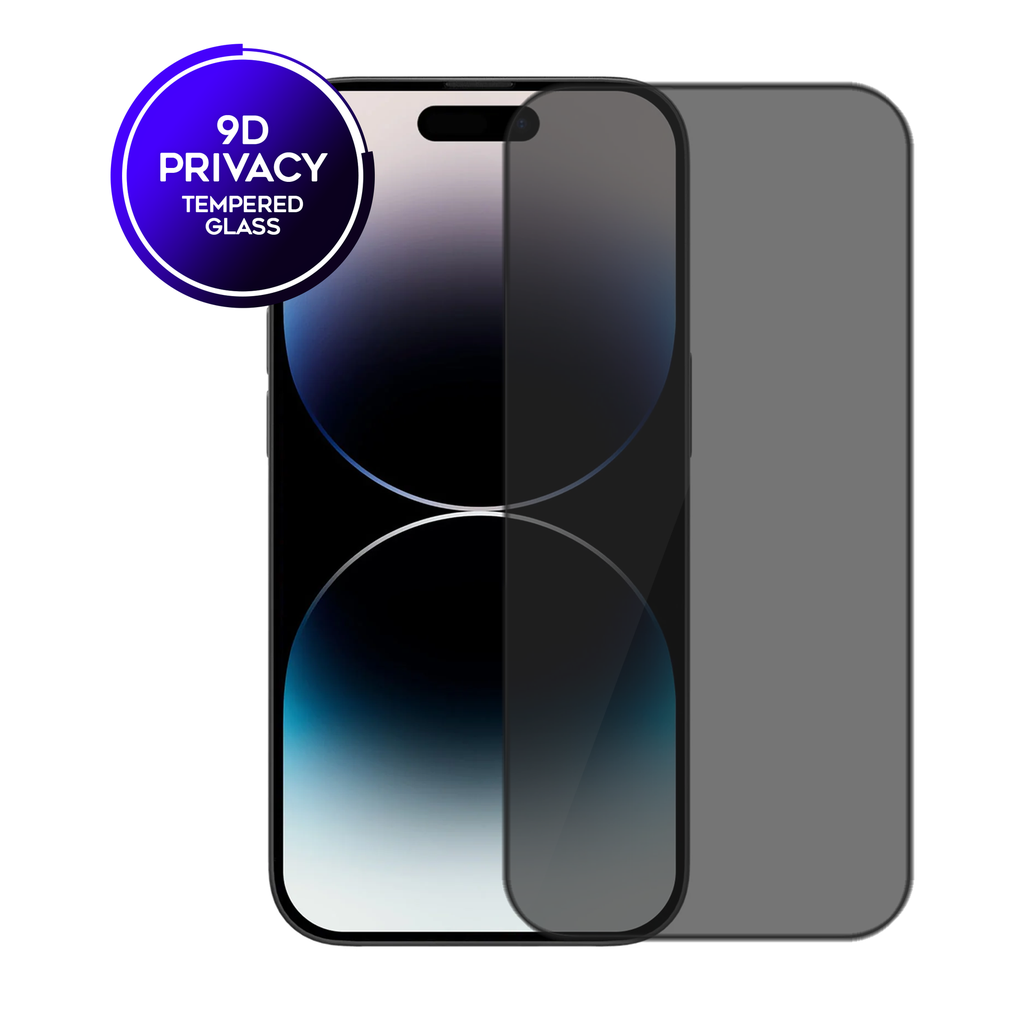 9D Privacy Tempered Glass for iPhone 12 / 12 Pro (6.1") (1 Pc)