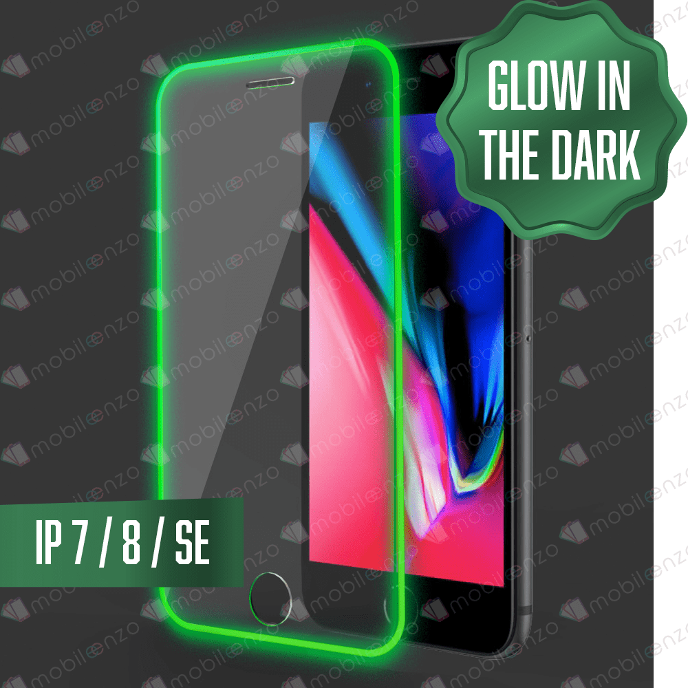 Tempered Glass for iPhone 7 / 8 / SE - Glow in the Dark