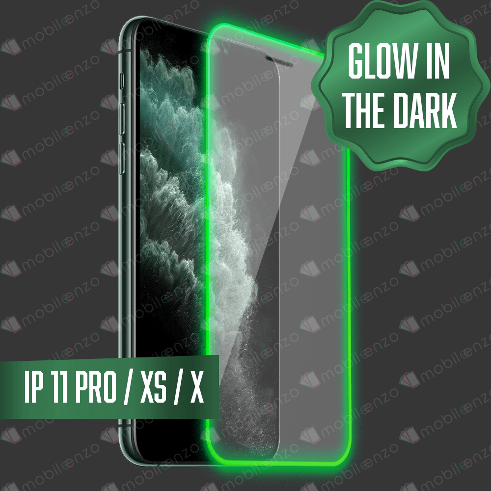 Tempered Glass for iPhone X/XS/11 Pro - Glow in the Dark