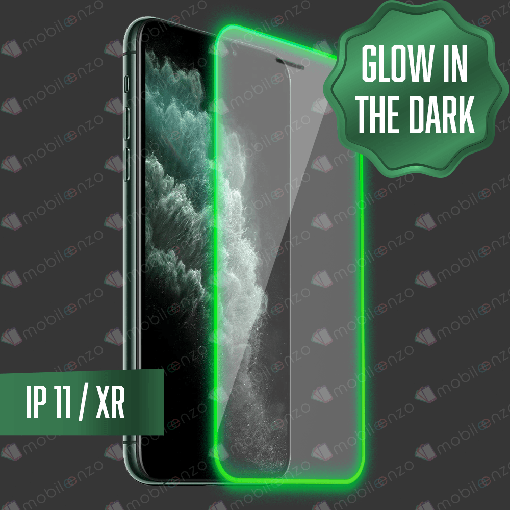 Tempered Glass for iPhone XR / 11 - Glow in the Dark