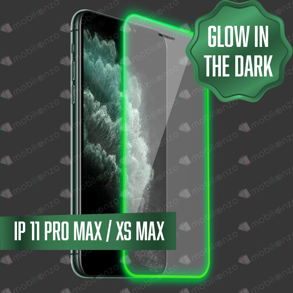 Tempered Glass for iPhone Xs Max/ 11 Pro Max - Glow in the Dark