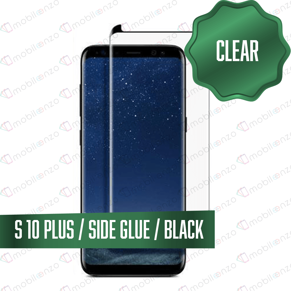 Tempered Glass for Samsung Galaxy S10 Plus - Black
