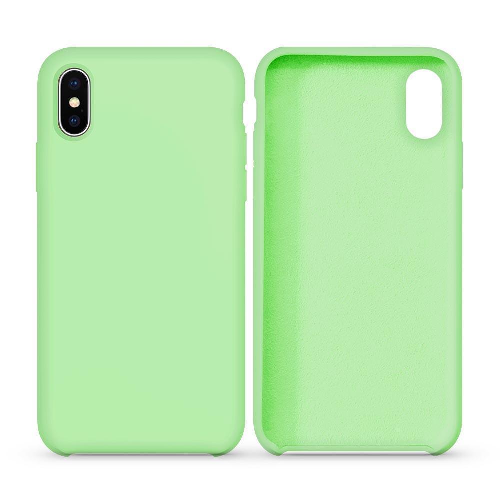 Premium Silicone Case for iPhone XR - Green