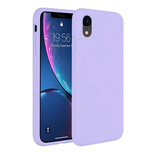 Premium Silicone Case for iPhone XR - Lilac