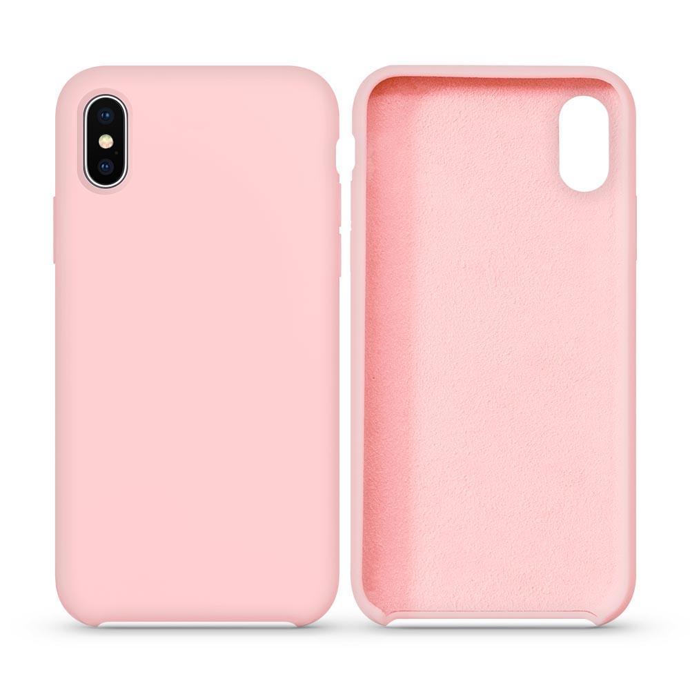 Premium Silicone Case for iPhone XR - Pink