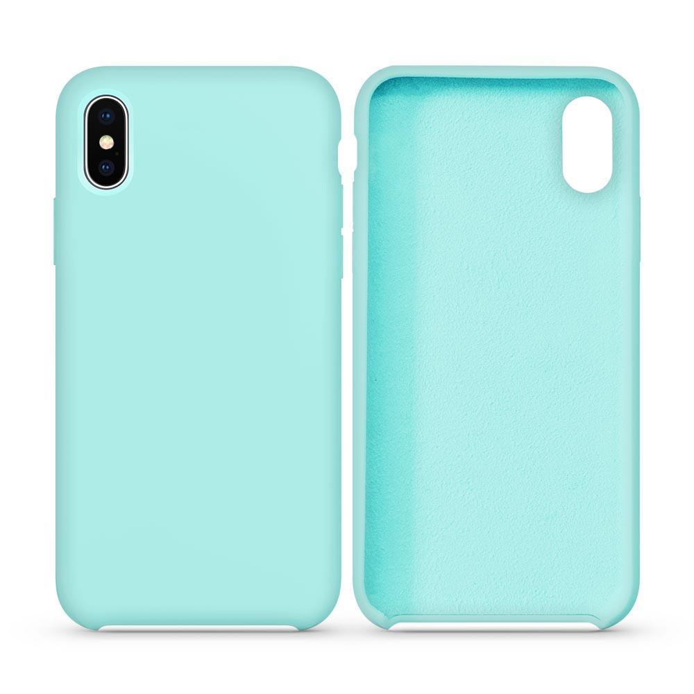 Premium Silicone Case for iPhone XR - Teal