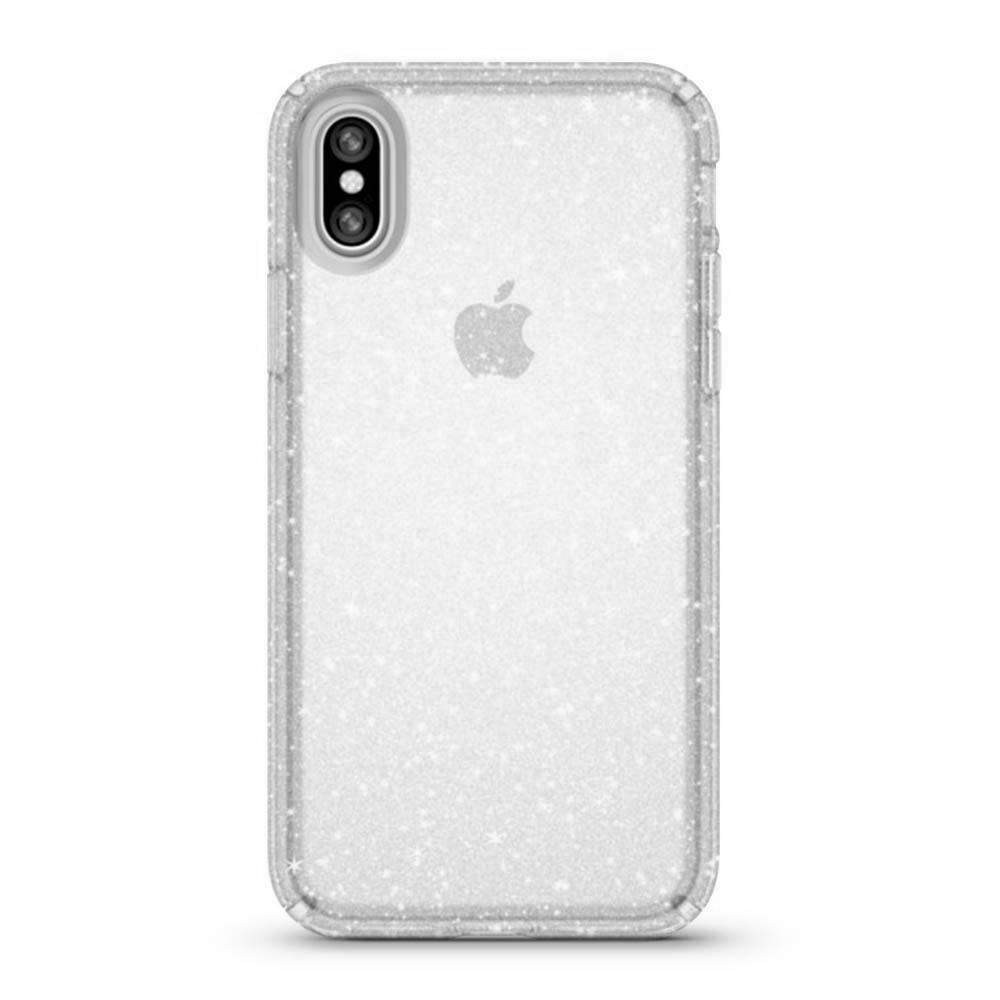 Transparent Sparkle Case  for iPhone XR - Clear