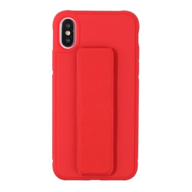 Wrist Strap Case for iPhone Xs Max - Red
