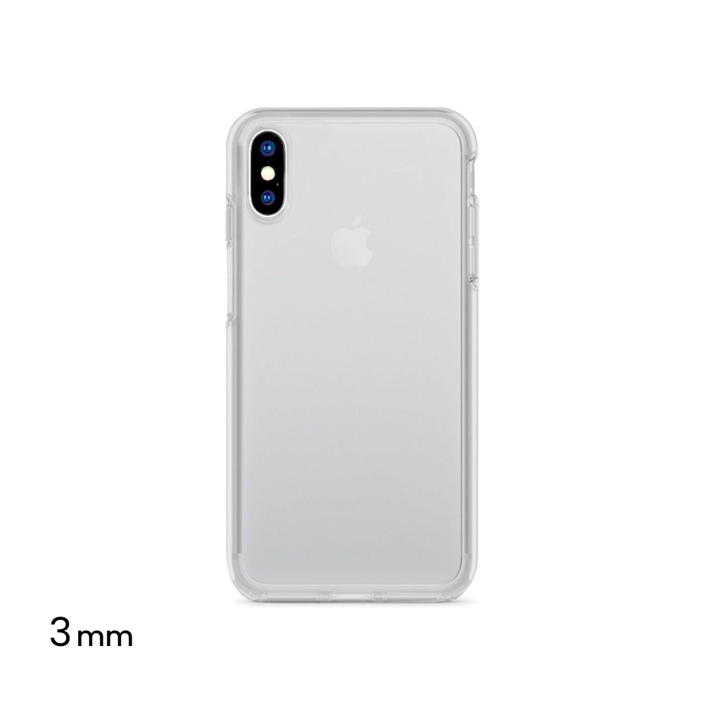 [CS-IX-TSC-CLR] Transparent Color Case  for iPhone X/Xs - Clear